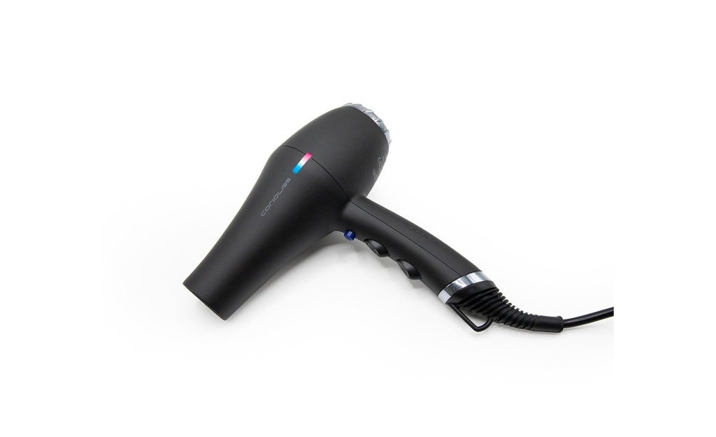Secador Flow Power Black  Chrome