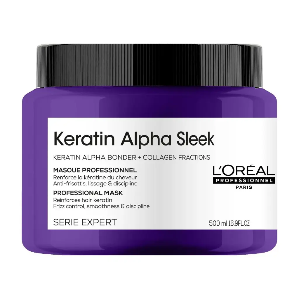 Mascarilla Keratin Alpha Sleek 500 ml