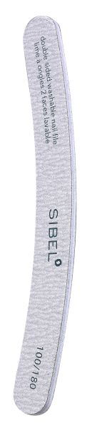 SIBEL Lima Esmeril 2-Vias Banana 100/180 Cebra 10uds
