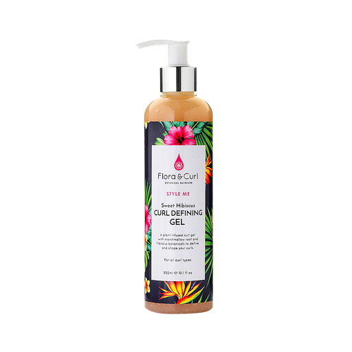 [FC011] Flora &amp; Curl Sweet Hibiscus Curl Defining Gel 300ml.